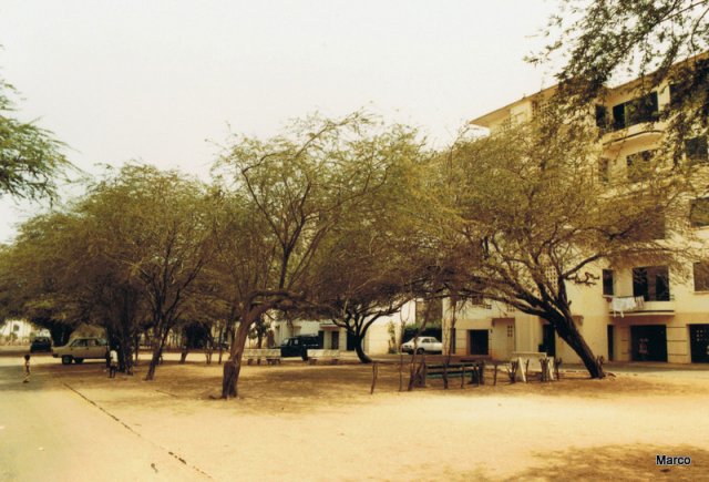 La cité Mermoz à Dakar en 1987